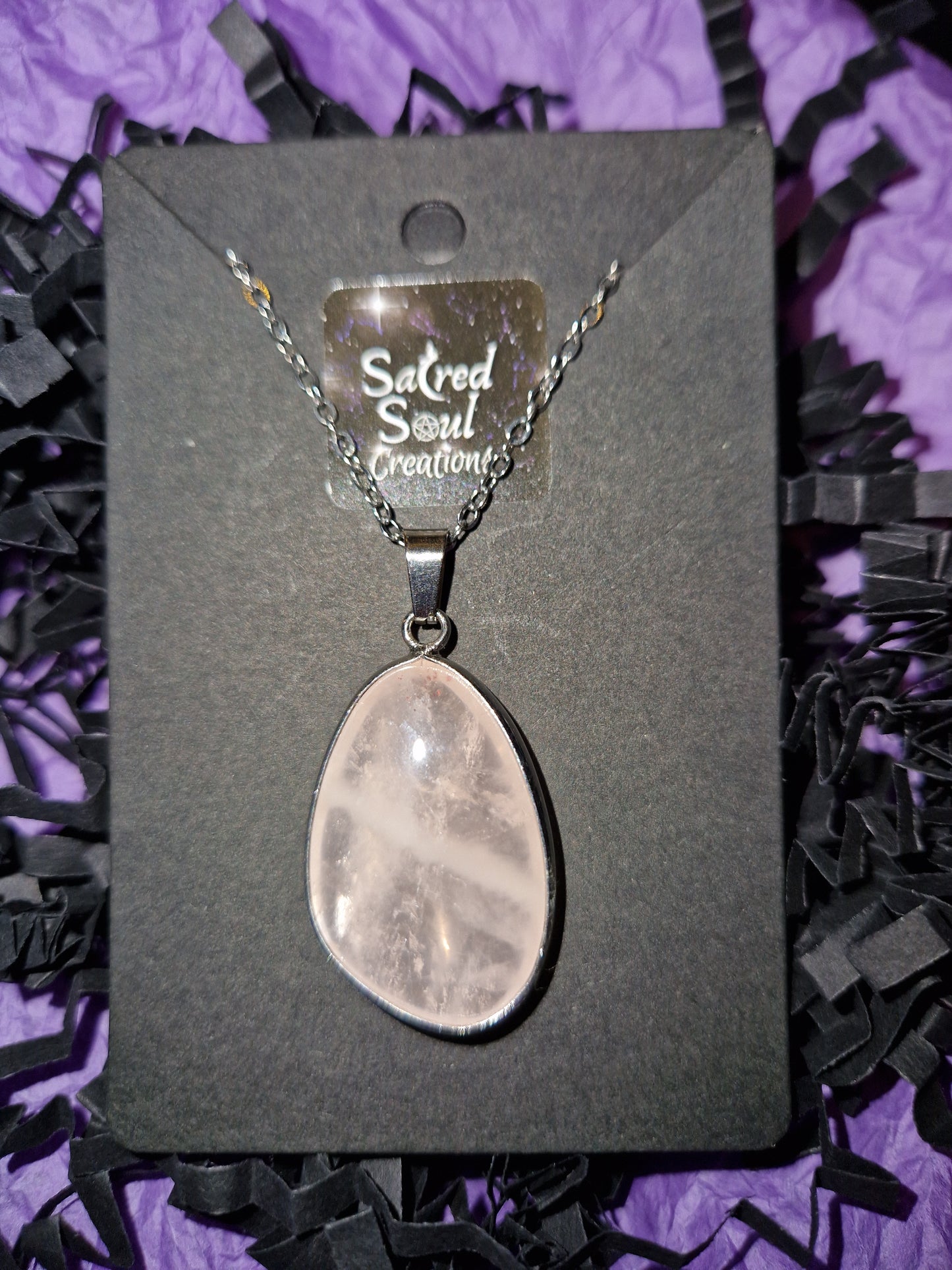 Rose Quartz Pendant