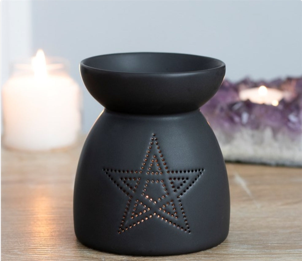 Pentagram oil/wax melt burner