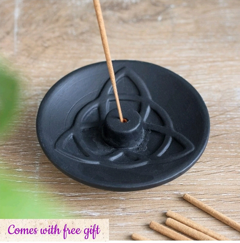 Triquetra Incense Holder